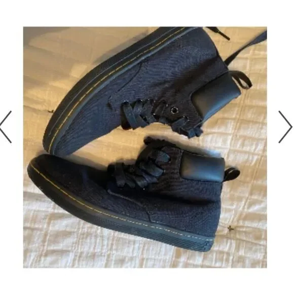Black Canvas Dr Martens. Size 7. Chukka model - Picture 1 of 3